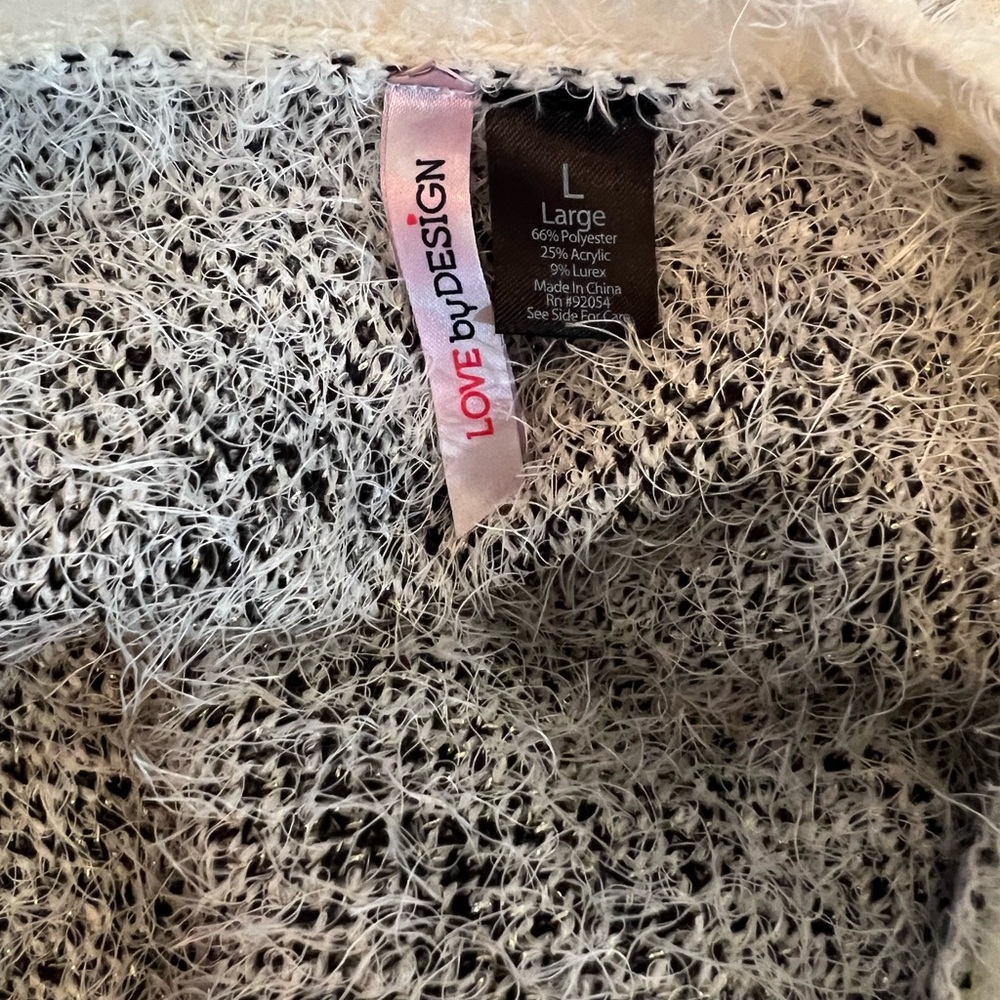 Love By Design Leopard Print Pullover Sweater - image 4